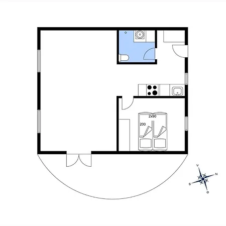 0401-romo-norre-frankel-1-d Appartamento Havneby
